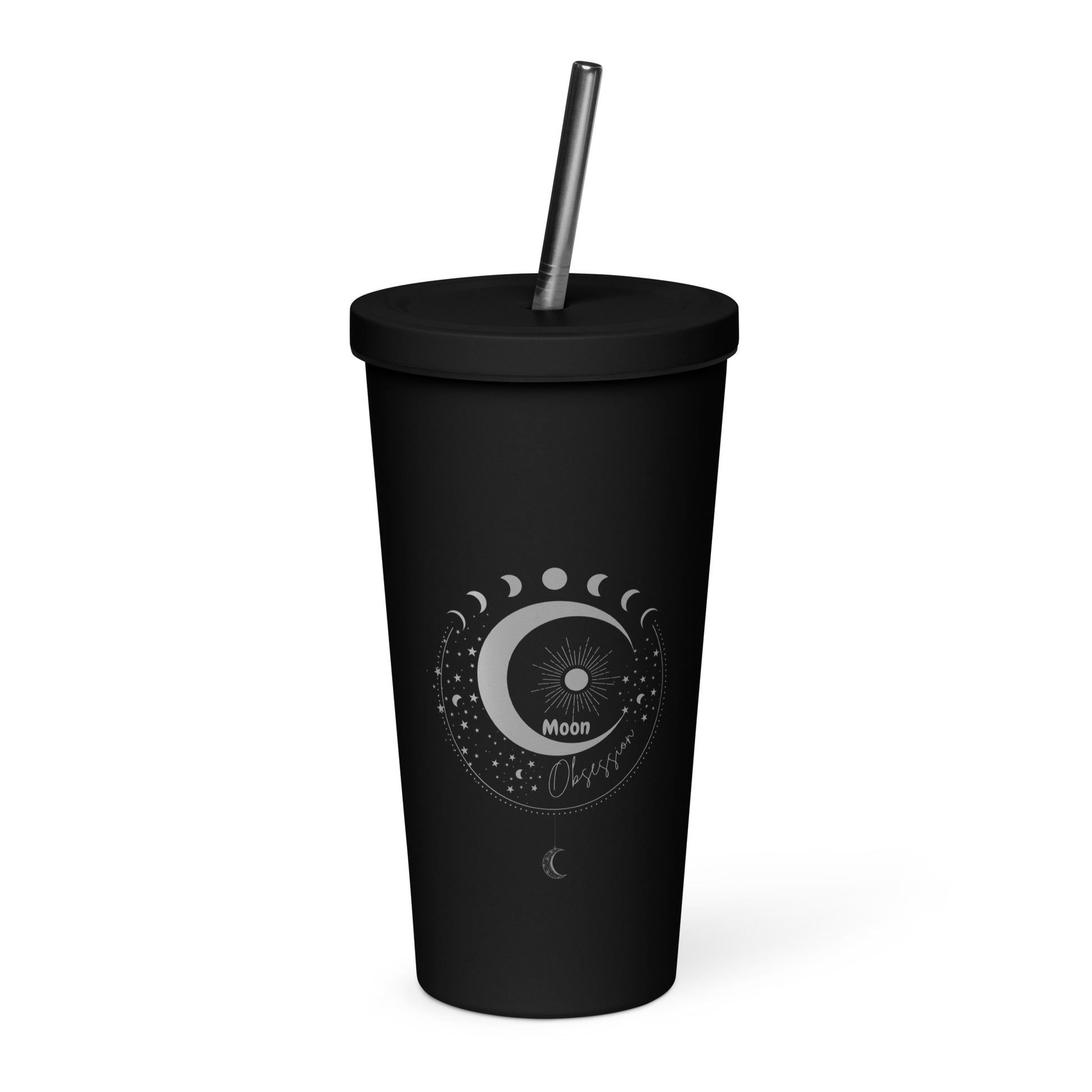 moon magic insulated tumbler - black