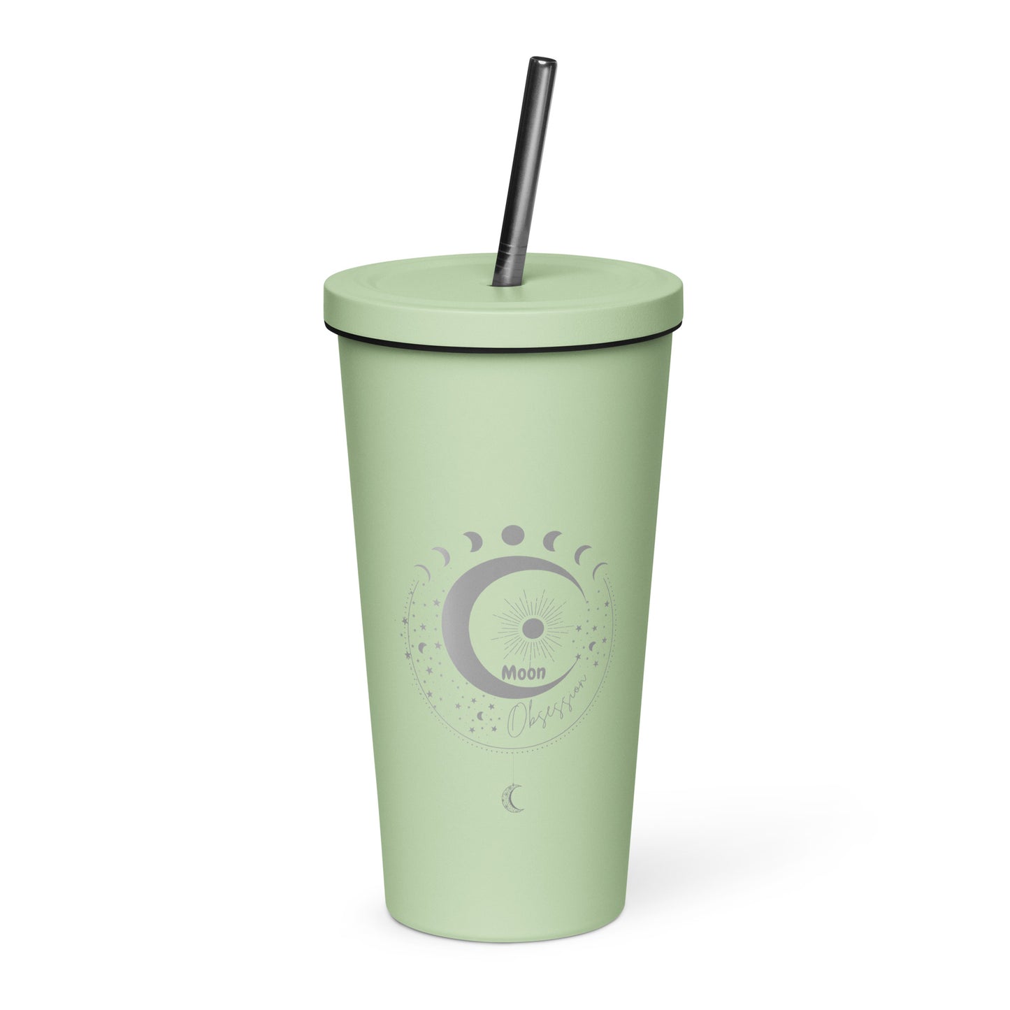 moon magic insulated tumbler - green