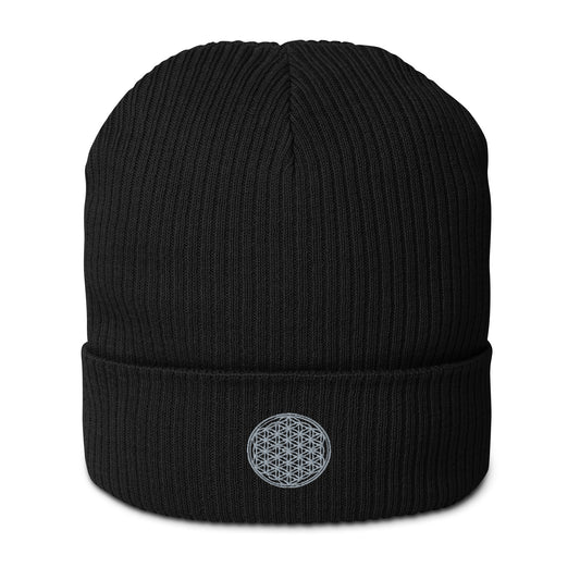 Flower Of Life Organic Cotton Beanie