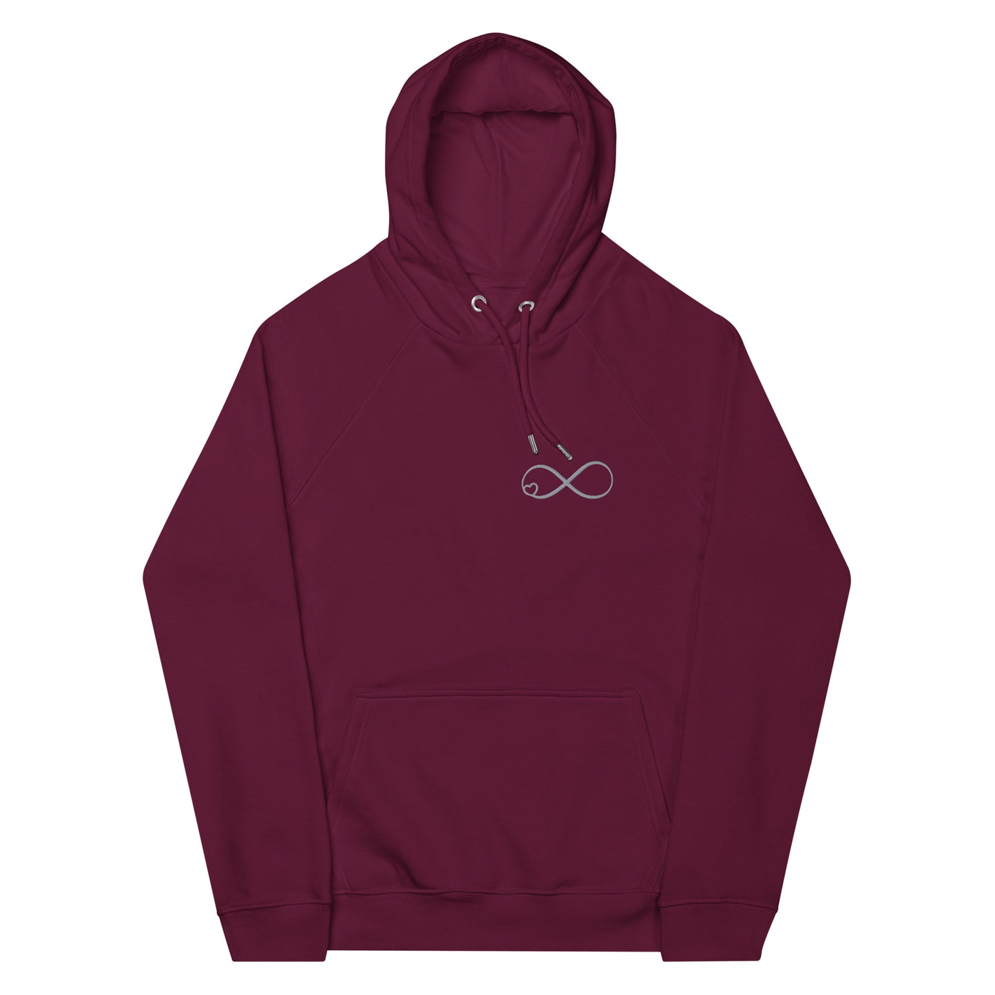 Infinity Embroidered Eco-Conscious Hoody